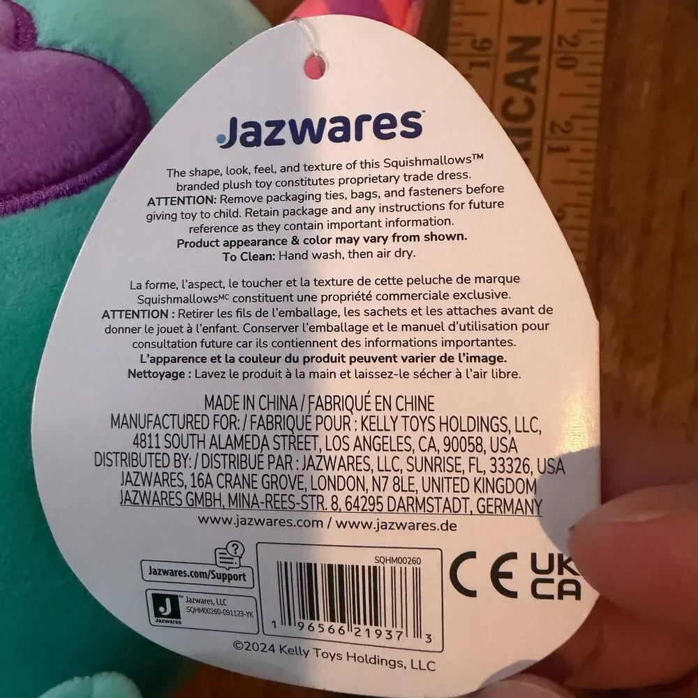 Squishmallows Leon Monster 14